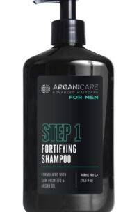 Arganicare For Men Step 1 Shampoo (400ml) für gesundes Haar-Wachstum