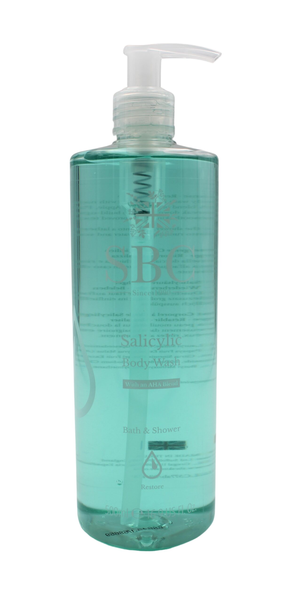 SBC Body Wash Salicyl - 500ml Duschgel – Bild 1