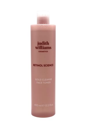 Judith Williams Retinol Science Gold Cleanse Face Toner 400ml Gesichtswasser mit 24-Karat-Gold